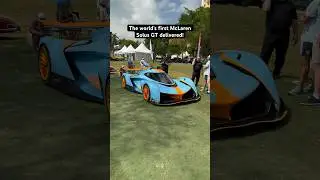 Insane looking Gulf Livery McLaren Solus GT! 1 of only 25 🌎  #mclaren #solusgt