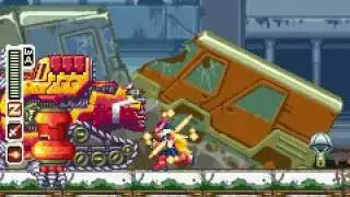Megaman Zero vs Giant Mechaniloid (No Damage)