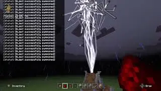 Cursed Minecraft summon lightning command