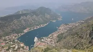 Kotor, Montenegro Aerial Drone Video June 13, 2025