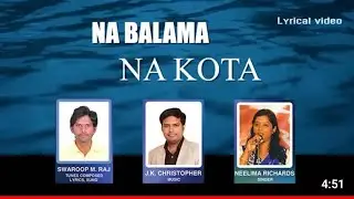 Naa balama Naa kota  Telugu Christian song by jk Christopher,neelima, Swaroop raj