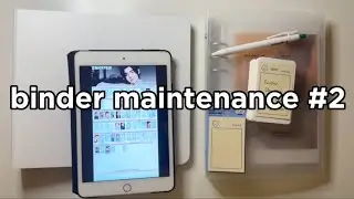 kpop binder maintenance #2 | moving enhypen, got7, exo into a5 wide binders