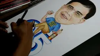 Portrait Caricature # 05: Commissioned Artwork - 