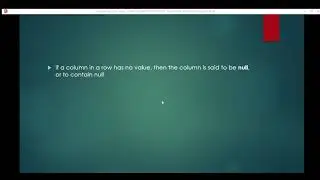ORACLE DATABASE 11G | NULL FUNCTION