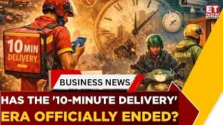 '10-Minute' Sword Out: Impact On Q-Comm Players; Relief For Gig Workers? | India Tonight | ET Now