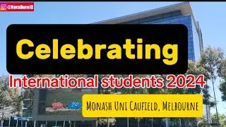 Tristan and Ethan on Monash University Caulfield Celebrates International Students 2024! #tranding