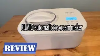 KUMIO Automatic Ice Cream Maker with Compressor  Review - See before you buy!