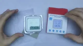 Gadget Overview, Smart Mini Digital Time with Temp & Humidity Sensor for Smart Life App