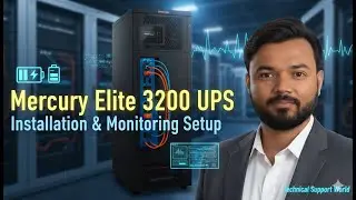 Mercury Elite 3200 Smart UPS Installation & Monitoring Setup