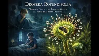 #drosera #midnight #cough that #traps the #breathe & a #mind  that feels #decieved #homeopathy