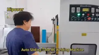 HF Welding Machine for PVC Tarpaulin,Tent,Canvas Shadings.#pvc #camp #waterproofbag #backbag   