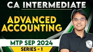 CA Inter Advanced Accounting MTP Sep 2024 🔥 | CA Inter Sep 2024