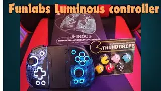 Review Of FUNLAB Luminpad Wireless Gripcon For Switch/Switch OLED