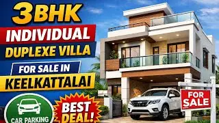 New 3BHK Duplexe Individual VILLA sale KEELKATALAI#home #house #flat #property #investment #Investor