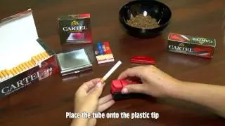 M TOBACCO Ltd. - Cigarette tube filling machine CARTEL STANDARD