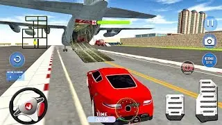 Airplane Pilot Car Transporter Simulator - Android gameplay