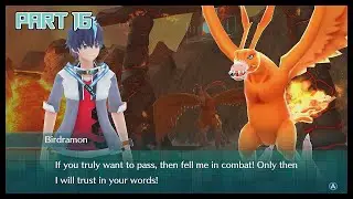 Digimon World: Next Order (SWITCH) Playthrough Part 16 Logic Volcano; Phase 1 Boss: Birdramon
