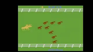 Atari 2600, Emulated, Stampede BB Game 2, 1725 points
