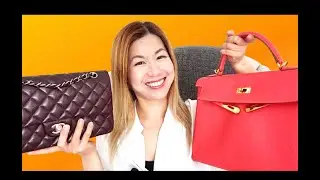 STYLING HERMES AND CHANEL BAGS | HERMES KELLY 32 & CHANEL CLASSIC FLAP | IDYL COLLABORATION
