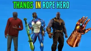 thanos in rope hero vice town || pagal gamerz
