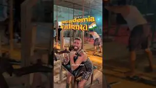 treinei numa academia indiana RAIZ! 🇮🇳💪 #india #academia #treino #brasileirospelomundo