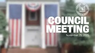 Fair Lawn Council Meeting, November 25, 2025