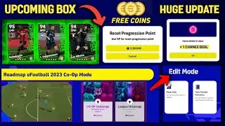 What Is Coming On Tomorrow Thursday In eFootball 2023 Mobile | Edit Mode,Co-op Mode & Free Coin