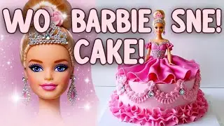 Doll cake / how to make easy beautiful doll cake at home #dollcake #doll #fyp #views 