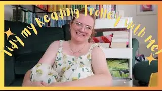 Tidy My Book Trolley With Me! | Lauren and the Books