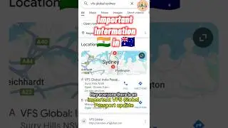 🚨 IMPORTANT &ndash; VFS SYDNEY PASSPORT UPDATE! 🚨