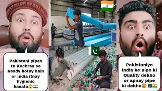India Plastic PVC Pipes Making VS Pakistan Plastic PVC Pipes Making
