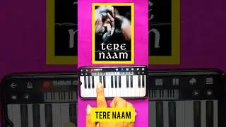 Tere Naam Piano Tutorial 🎹 | Easy Bollywood Piano Lesson | Beginner Friendly