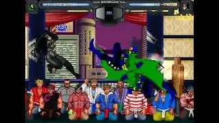 DC vs MARVEL Battle Royale: Multipleman vs Catwoman (MUGEN)