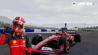 F1 24 | 100% RACE LENGTH CHARLES LECLERC CAREER MODE | RACE 10.5: AUSTRIA SPRINT RACE