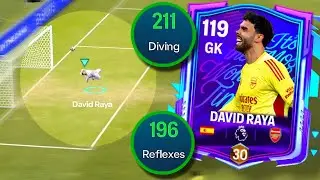 114 David Raya Review &ndash; 650 Shards GK Beast in FC Mobile! 🧤🔥