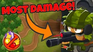 Dark Castle Chimps with Maim Moab Main DPS! - Bloons TD 6