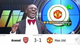 African Sports Presenter on Arsenal Vs Man Utd 😭
