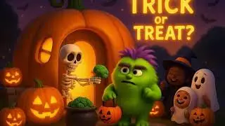Join Carious the Mischievous Cavity Monster on a Trick or Treat Adventure. #funny #halloween #fun