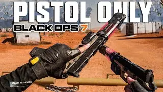 PISTOL ONLY challenge | BLACK OPS 7 EARLY BETA GAMEPLAY