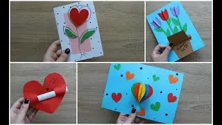 Kartki / Laurki na Dzień Mamy DIY | Easy Mother's Day Cards DIY