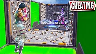 I caught him CHEATING in this Deathrun... *EXPOSED* (Fortnite Creative)