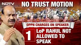 Parliament Showdown | Opposition Submits No-Trust Motion Against Lok Sabha Speaker Om Birla