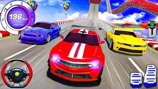 Mega Ramp Muscle Car Stunts 2025 - Extreme GT Car Stunts Racing Simulator - Android Games