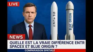 Quelle est la vraie diff&eacute;rence entre SpaceX et Blue Origin?