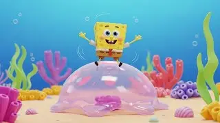 SpongeBob Danced on a Wobbly Jelly Rock | Nursery Rhymes for Kids & Baby Songs