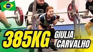Giulia Carvalho | Brasileira no Campeonato Mundial de Powerlifting 2024!