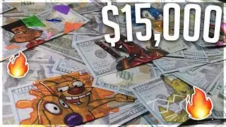 Drawing Cartoons On $15,000 Cash (SATISFYING)