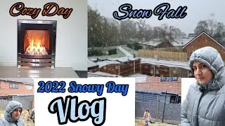 Snowy Day Vlog||Snow Fall in Uk||Family of 5 in Uk||Pakistani mum in Uk Vlogs ||Asma's little world