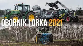✔Obornik & Orka✔2021✔John Deere 6155r✔Claas Scorpion 6030✔Gr.Urbańczyk✔