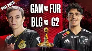 MSI 2025 D&iacute;a 2 &Uacute;LTIMA CHANCE PARA LATAM: FURIA vs GAM y BLG vs G2 🔰 Co stream Play Ins